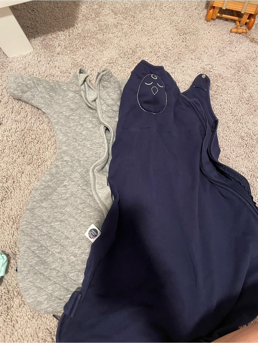 Nested Bean Navy Baby Sleep Sack - Solid Navy